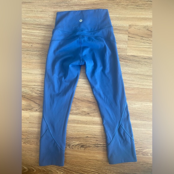 Lululemon In Movement Everlux Leggings Blue Size 2 - Picture 5 of 13